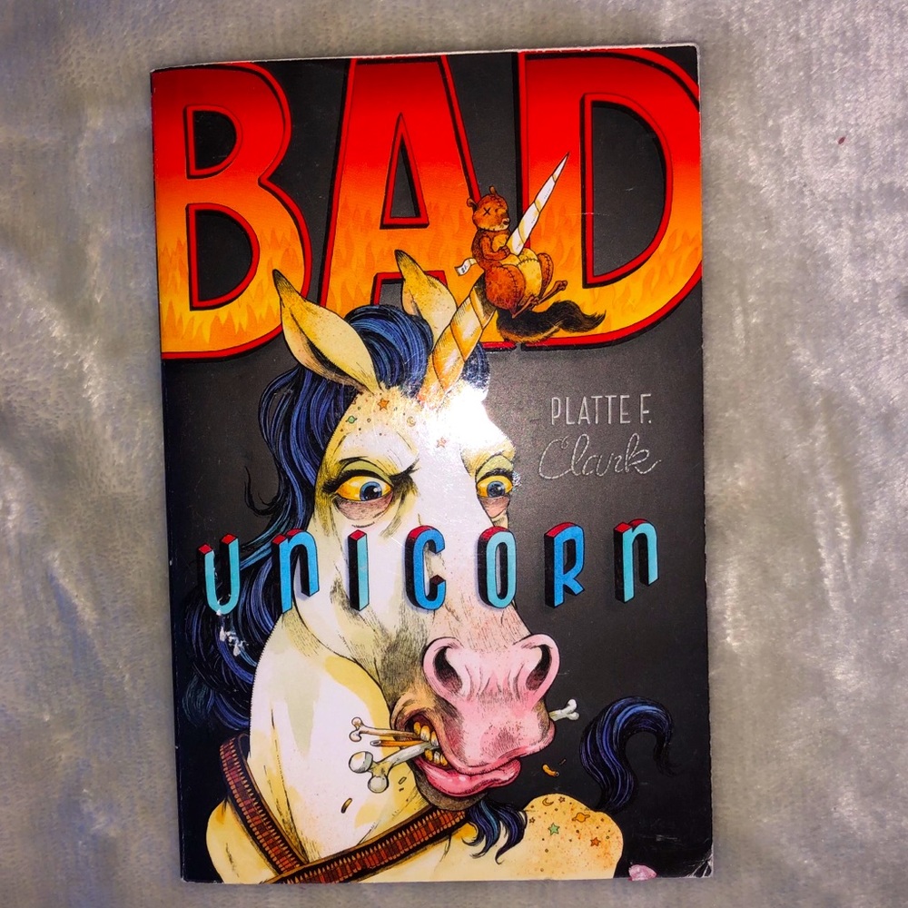 “bad unicorn” paperback book